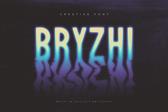 Bryzhi Font: Liquid Display Typography for Web Design