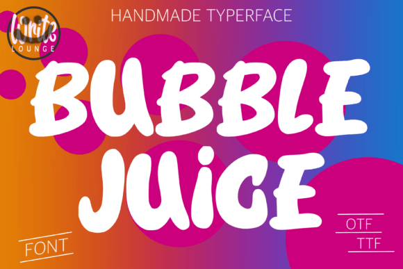 Bubble Juice Font: Adding Joy to Editorial Layouts