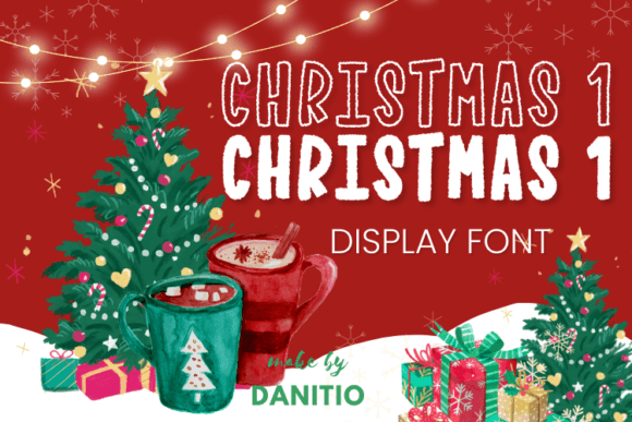 Christmas 1 Font Review: A Display Typeface for Holiday Campaigns