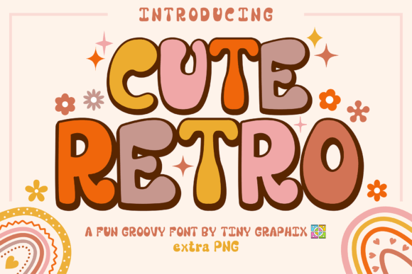Cute Retro Font: A Display Typeface for Campaigns
