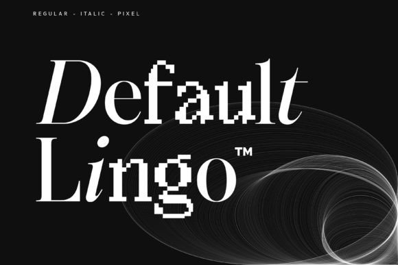 Default Lingo Font: A Display Typeface for Digital Brands