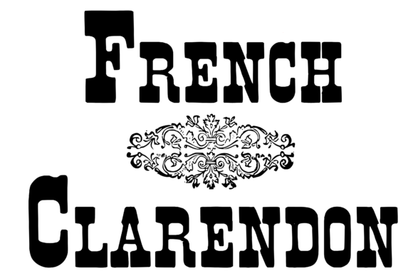 French Clarendon Font: Vintage Charm for Makers