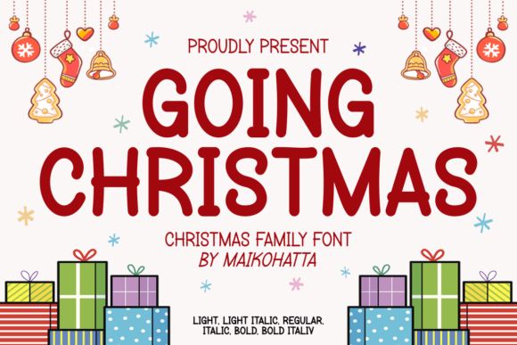 Going Christmas Font: A Web Designer’s Layout Test
