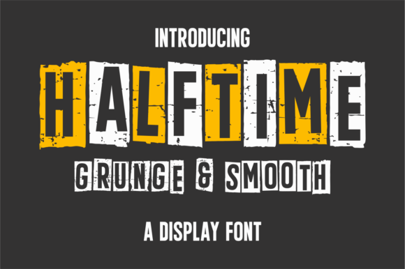 Halftime Font Review: Bold Display for Real Projects