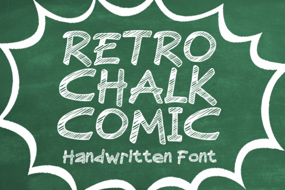 Retro Chalk Comic Font: A Branding Upgrade