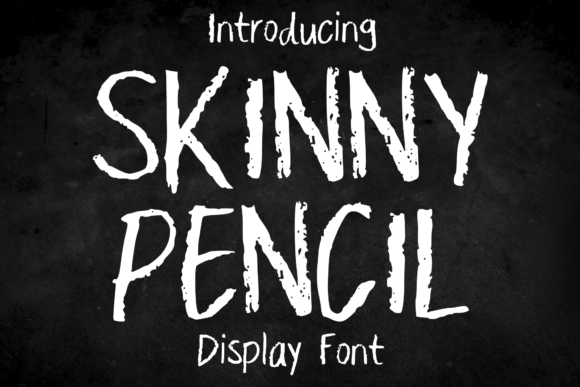 Skinny Pencil Font: Adding Texture to Web Design