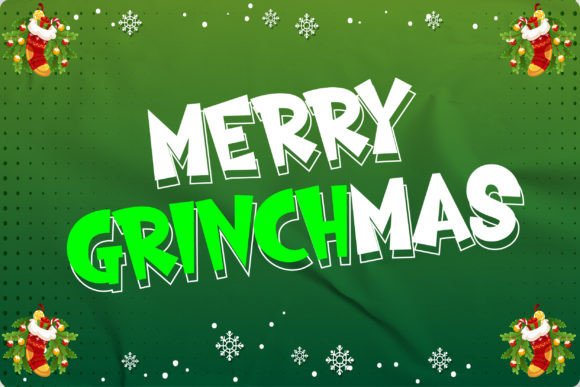 The Grinch Mas Font: A Display Typeface for Holiday Campaigns