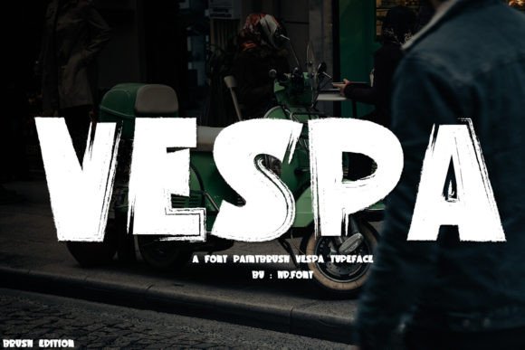 Vespa Font: Bold Display Typography for Campaigns
