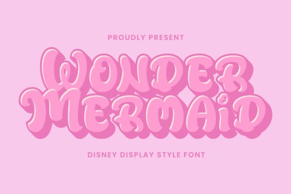 Wonder Mermaid Font for Magical Web Design