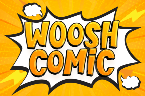 Woosh Comic Font: Adding Whimsy to Editorial Design
